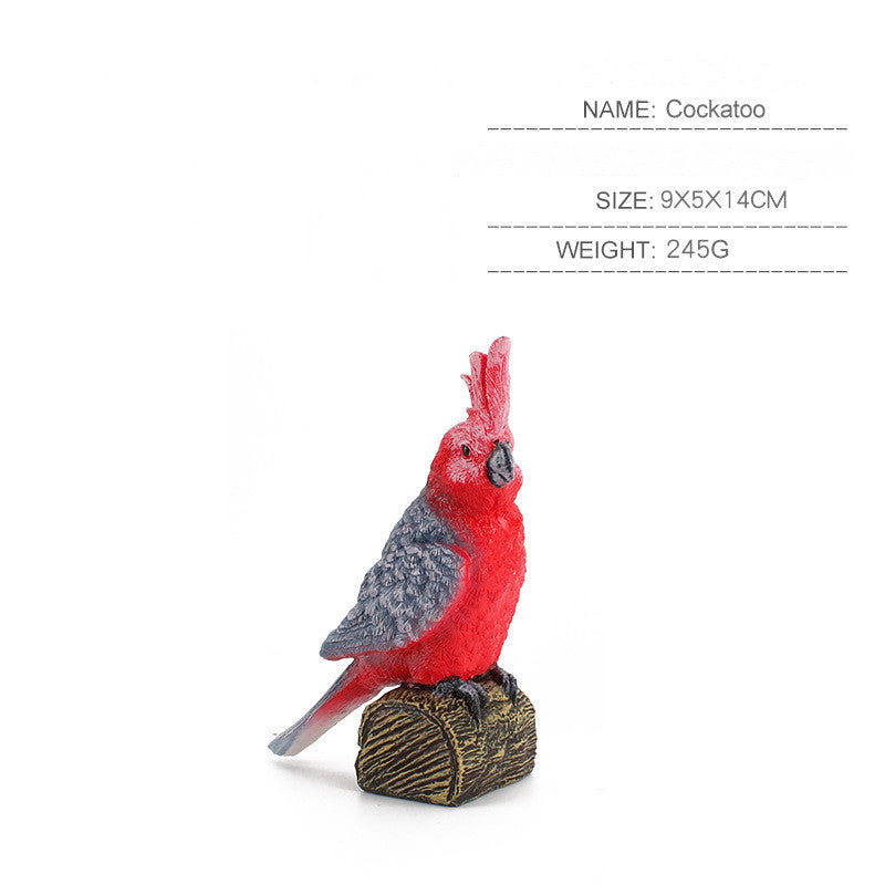 朱雀  — The Vermilion (Simulation Bird Parrot Model)