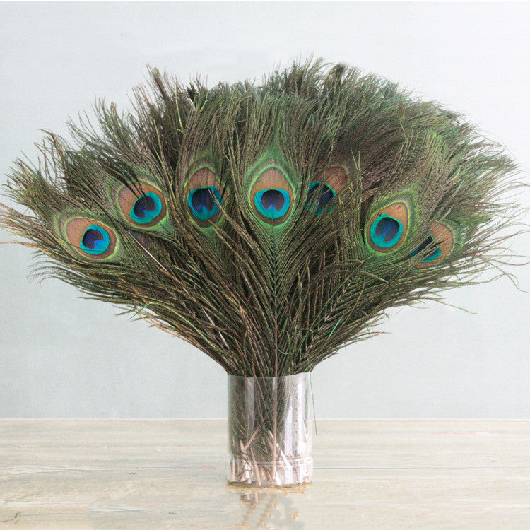 太阴 Tai Yin — The Hidden Moon （Natural Peacock Feather）