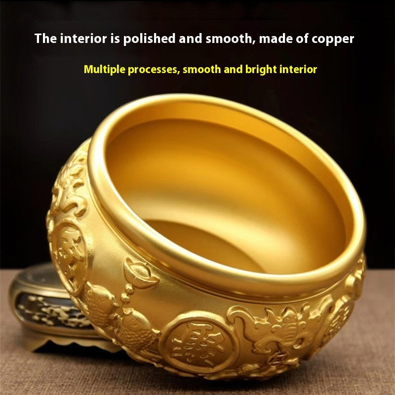 值符 Zhi Fu — The Chief Deity (DIY 聚宝盆-聚财旺财 Brass wealth bowl for Wealth accumulation)