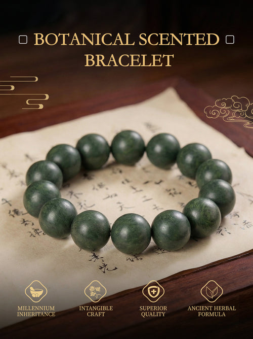 Azure Dragon Green Crystal Bracelet | Prosperity, Renewal & Inner Strength