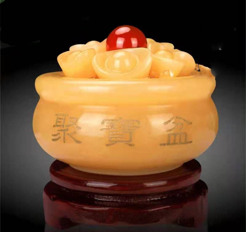 值符 Zhi Fu — The Chief Deity (DIY聚宝盆-聚财旺财 Brass wealth bowl for Wealth accumulation)