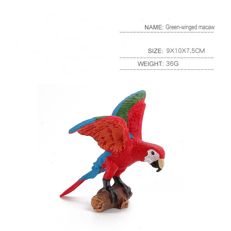 朱雀  — The Vermilion (Simulation Bird Parrot Model)