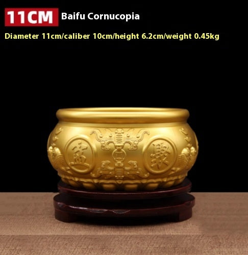 值符 Zhi Fu — The Chief Deity (DIY 聚宝盆-聚财旺财 Brass wealth bowl for Wealth accumulation)
