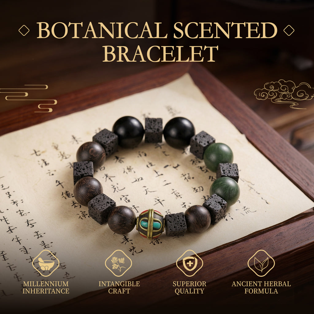 Green Energy Lava Stone Bracelet | Grounding, Focus & Sleep Support