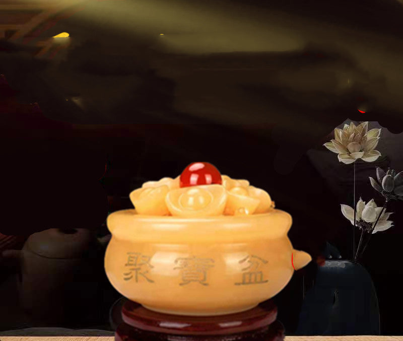 值符 Zhi Fu — The Chief Deity (DIY聚宝盆-聚财旺财 Brass wealth bowl for Wealth accumulation)
